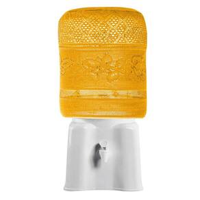 Capa de Galão de Agua Interlar Em Renda Retro Color 20 Litros Laranja