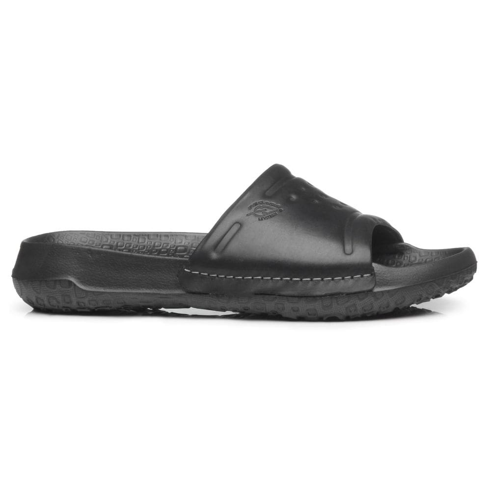 Chinelo Masculino Pegada Slide Couro Leve Conforto Macio