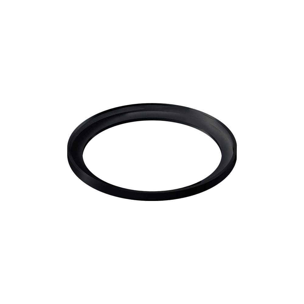 Porta Grelha Linear Elleve Redondo 4192 15x15 Black Matte