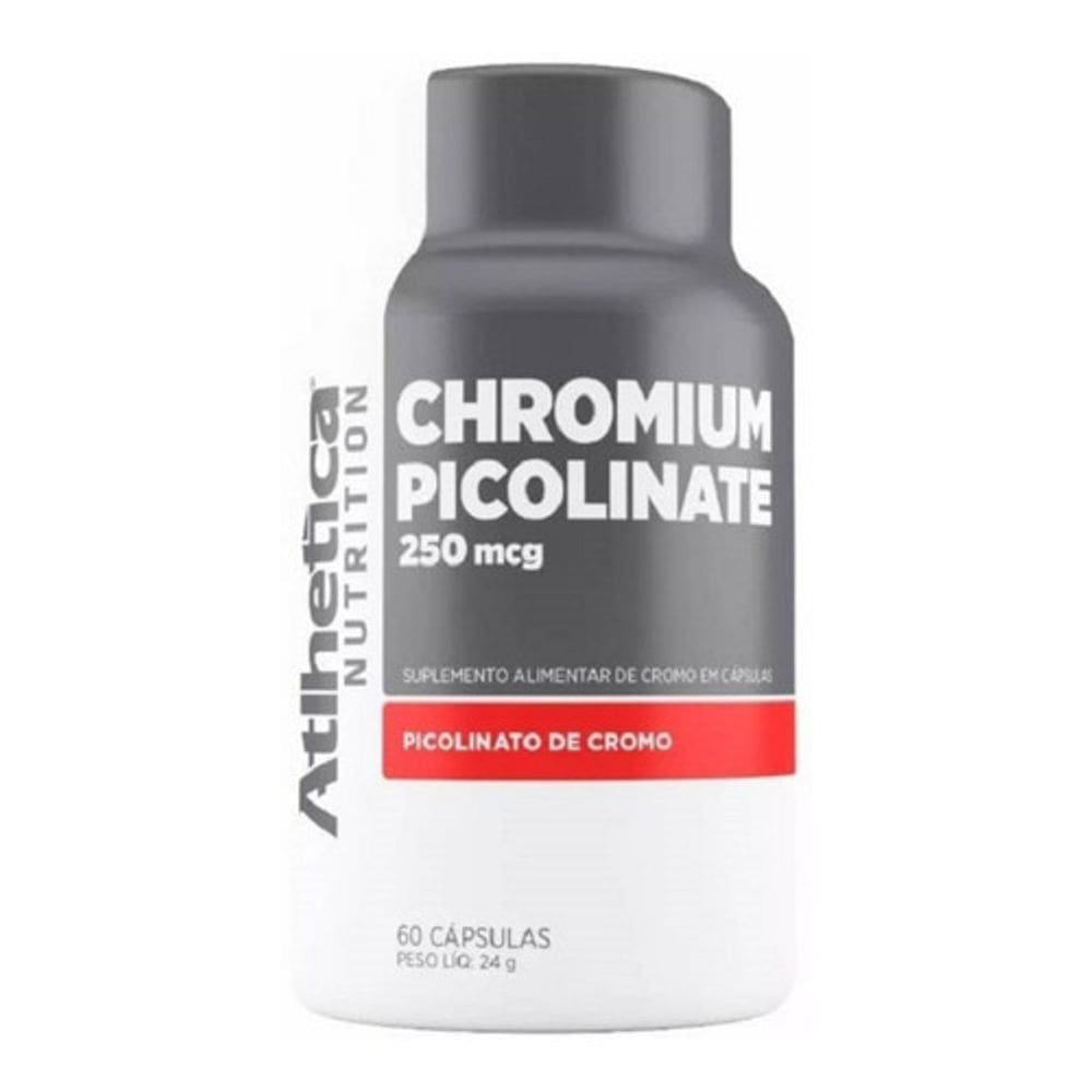 Chromium Picolinate 250mcg (60 caps) Atlhetica Nutrition
