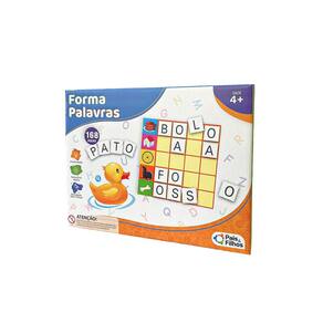 Jogo Palavras Educativo Letras Formando Pedagógico Brinquedo Alfabetização Infantil