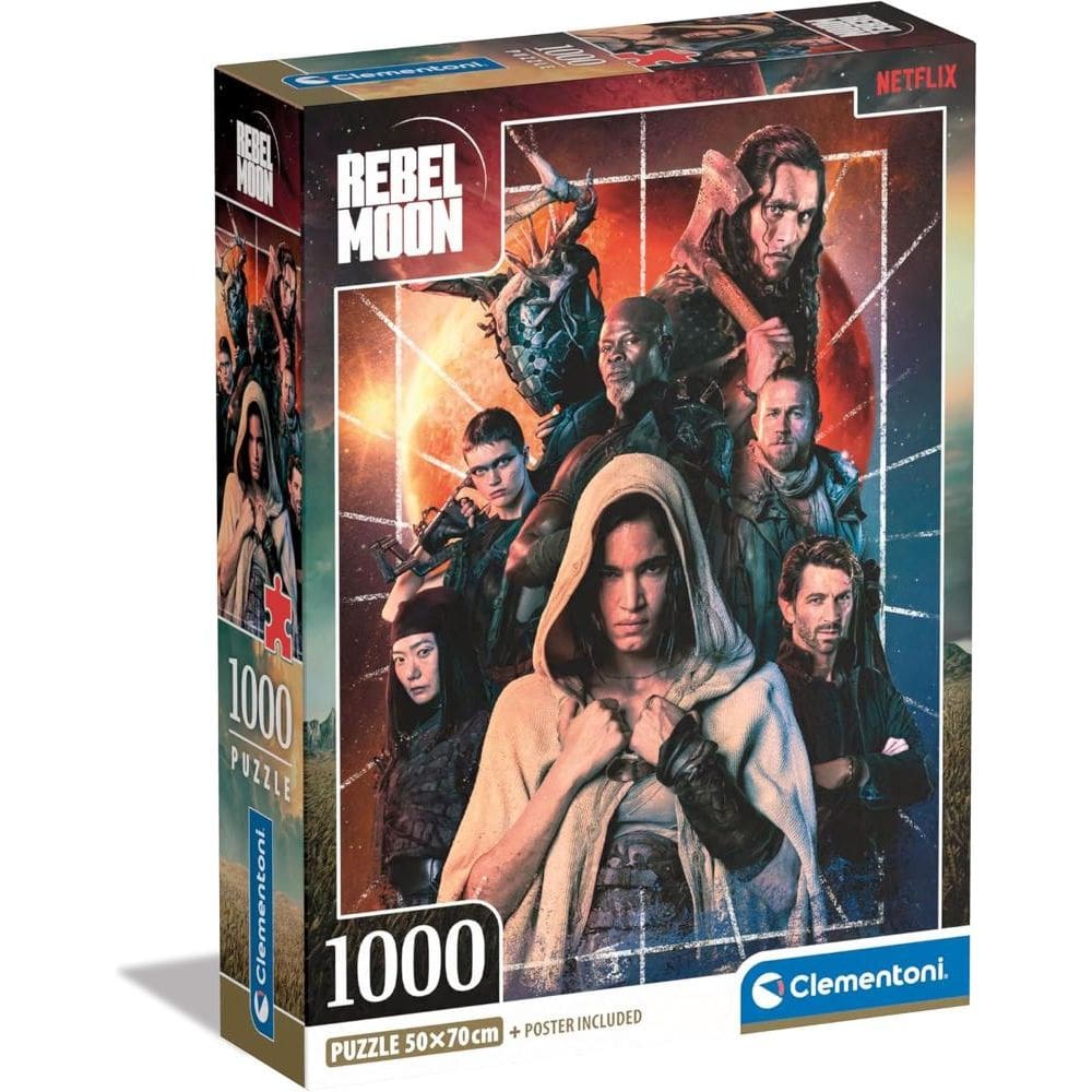 Puzzle 1000 Peças Rebel Moon  - Clementoni