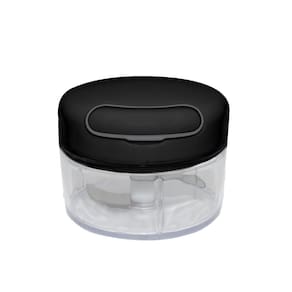 Mini Processador de Alimentos Manual em Plástico 8,6CM
