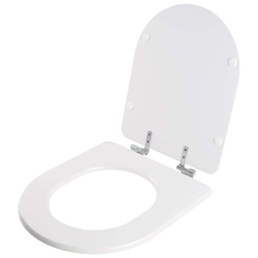 Assento Sanitário com Amortecedor Pris Branco para vaso Kza3