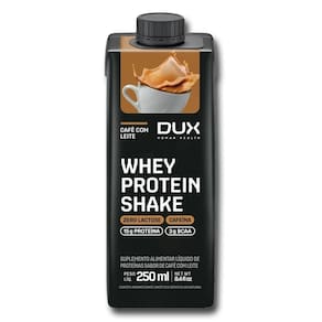 Shake Protein 250Ml - Dux - Garrafa - Café Com Leite