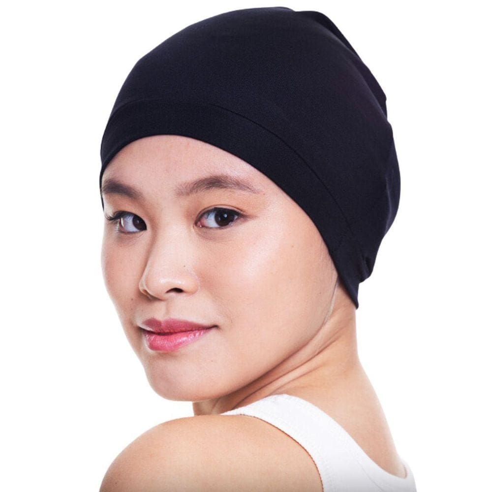 Kit 12 Touca Nero Com Barra Para Cabelo Anti Frizz - Preto