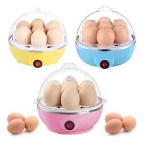 Cozedor De Ovos Elétrico Inox - Prepare Até 7 Ovos Rapidez