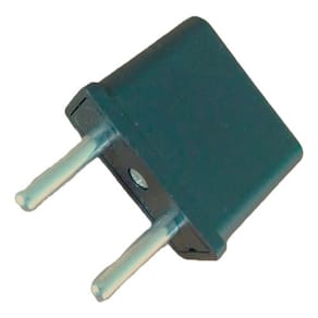 Adaptador Para Tomada Br Par Us Saida Pino Redondo 110/220v