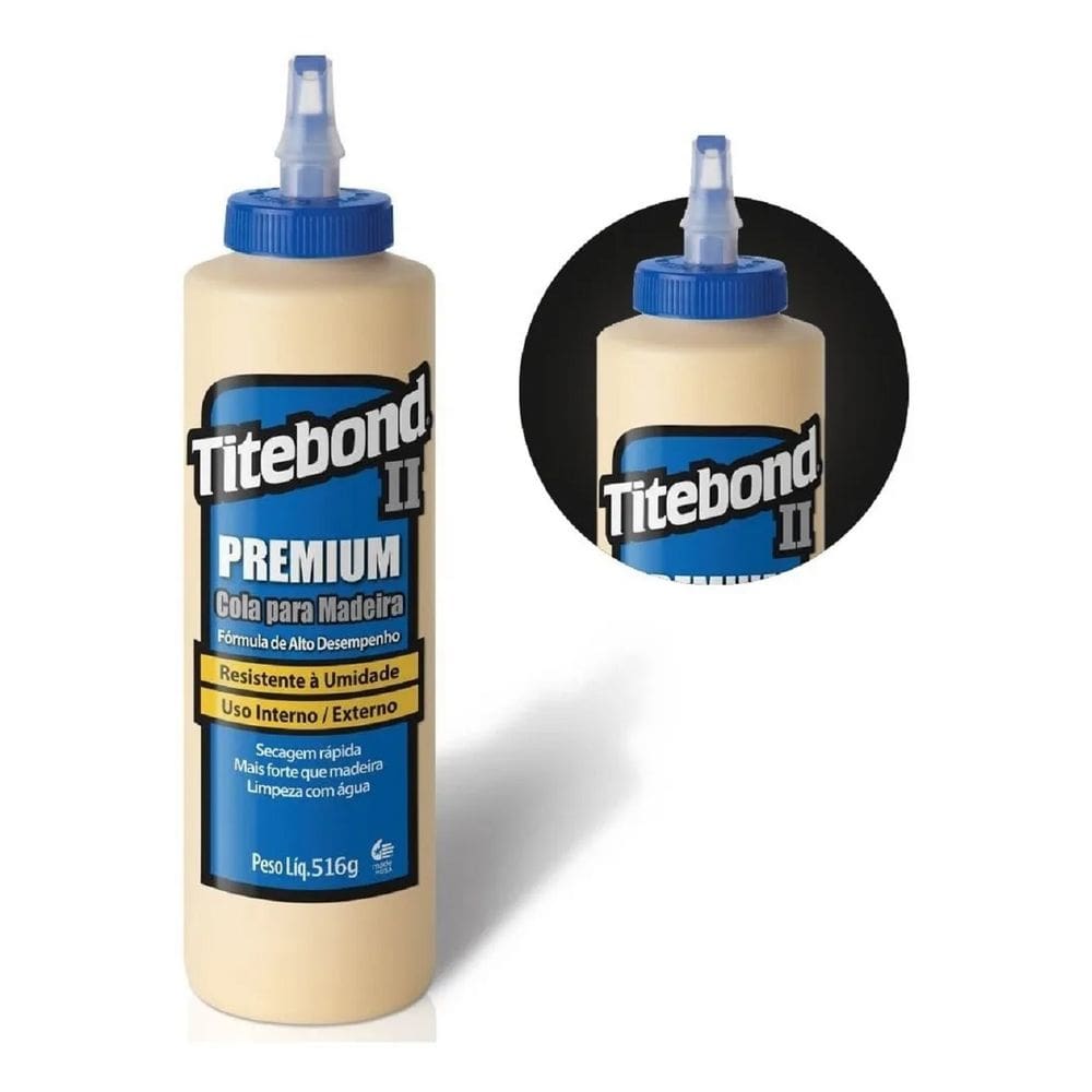 Cola Premium Wood Glue Para Madeira 516G Titebond 6006213