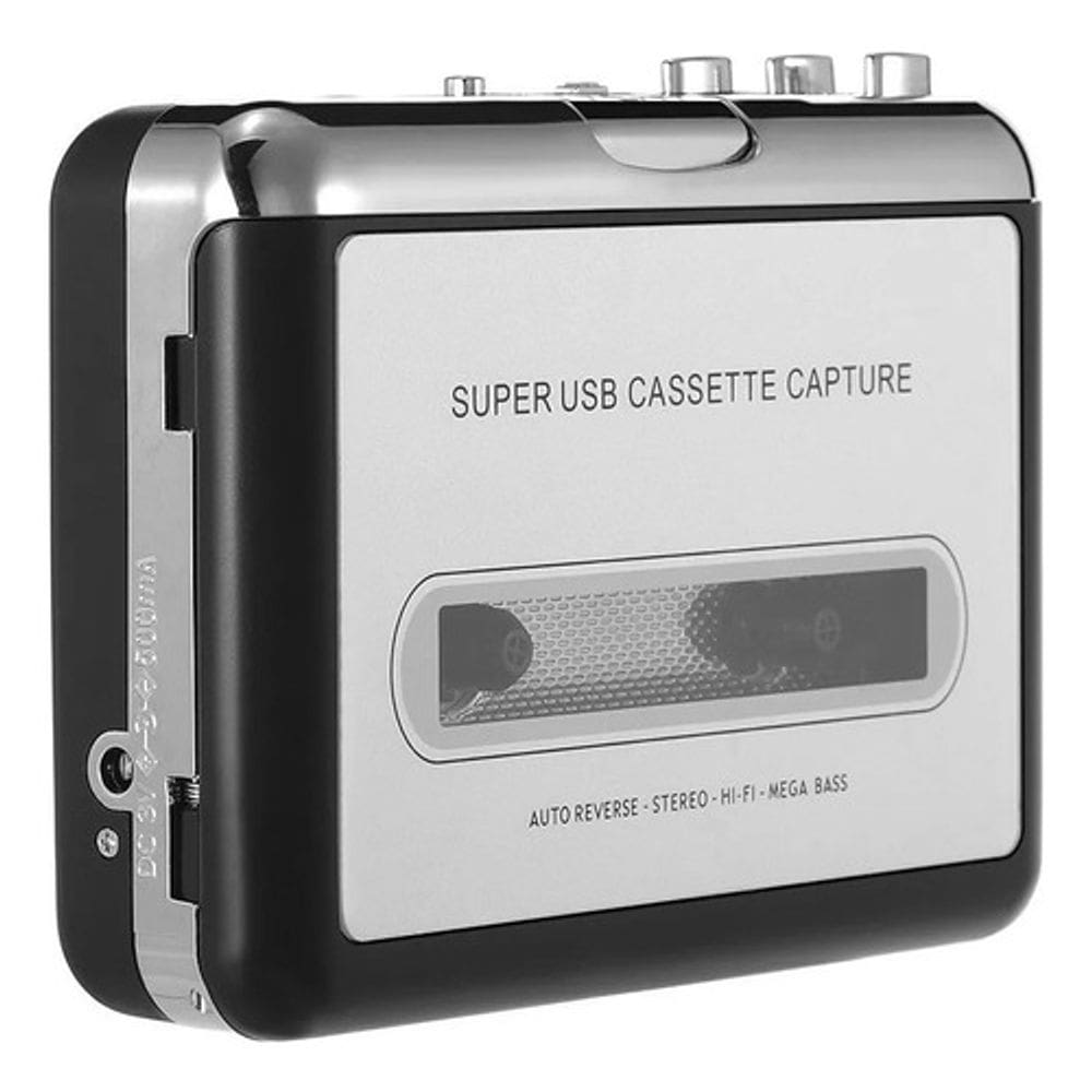 Toca Fita Cassete Play Conversor Mp3 Audio Portátil Usb Pen