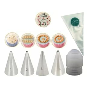 Bicos Perle 1-2-3-4 + Adaptador + Sacos (escrever Bentocake)