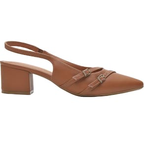 Sapato Scarpin Feminino Casual Dia a Dia Salto Médio Bico Fino Conforto Vizzano 1220.366