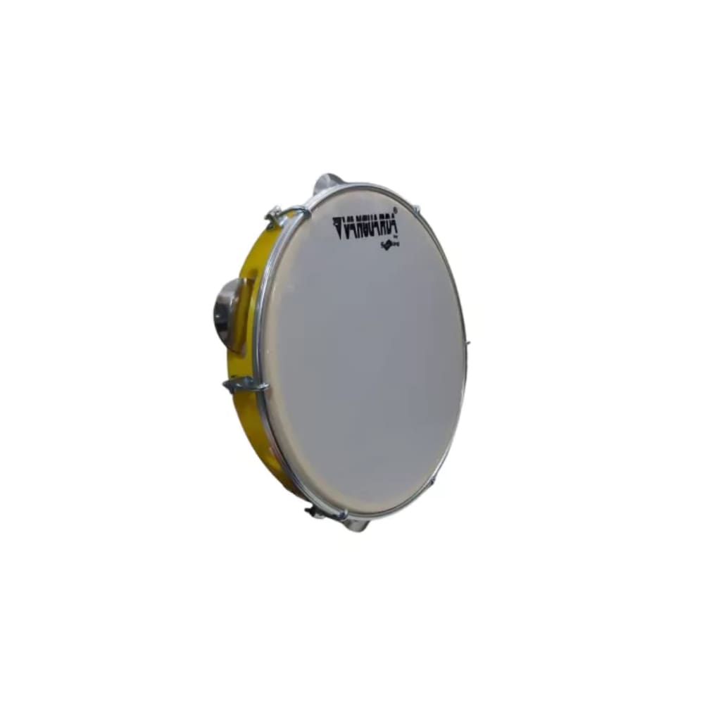 Pandeiro 10” Amarelo Pele Leitosa - Spanking