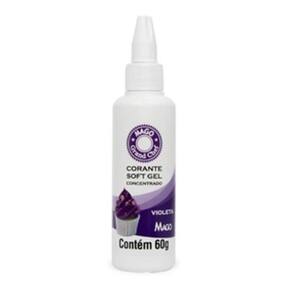 Corante Soft Gel Violeta Mago 60g