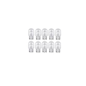Kit de 10 Lâmpadas Halógena T20 com 2 Polos W21 5W 12v