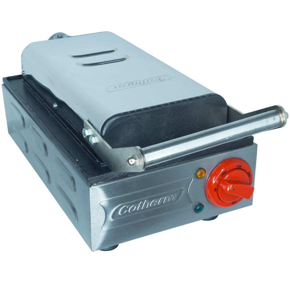 Crepeira Elétrica Profissional Teflon Antiaderente 6 Crepes Suiço Industrial Cotherm Inox