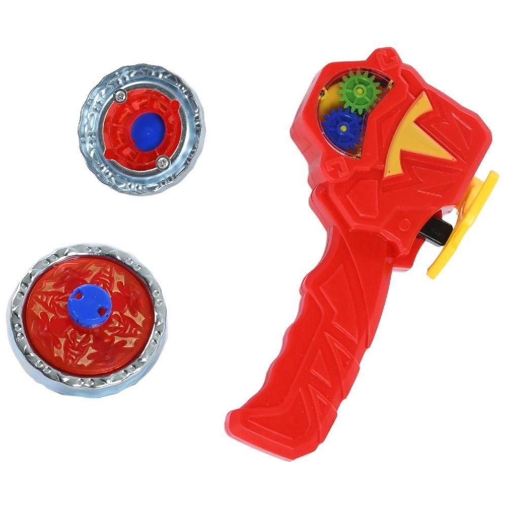 Pião de Batalha Vermelho - Brinkzania