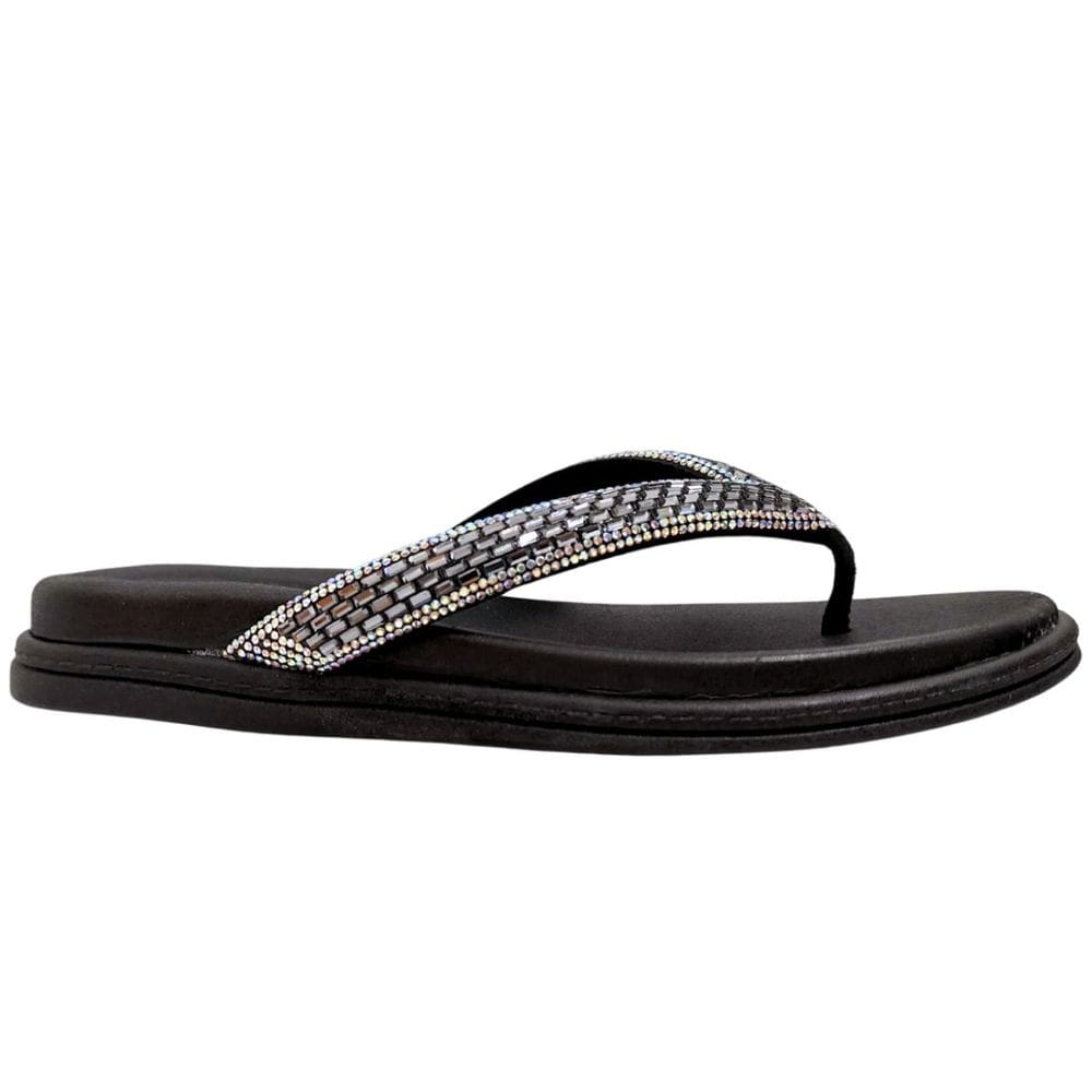 Tamanco Feminino Casual Dia a Dia com Strass Ultra Conforto Beira Rio 8513.112