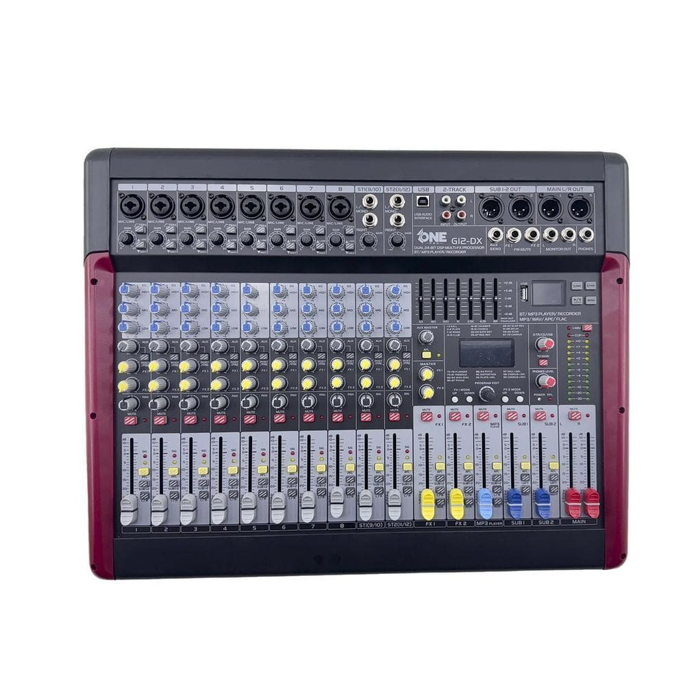 Mesa De Audio 12 Canais Onepro G12-Dx