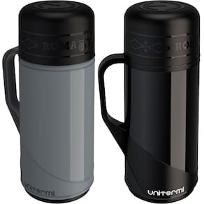 Kit 2 Garrafa Térmica Mesa Roma Tradição Café Com Leite 1L