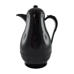 Garrafa Térmica Preta Café Chá de Luxo Classic Retrô 1 Litro