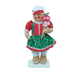 Boneco Natal Biscoito Natalina 50cm