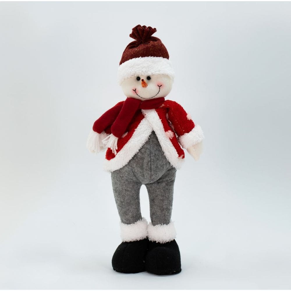 Boneco Decorativo Enfeite De Natal Boneco Neve Natalino 44cm
