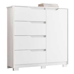 Cômoda Sole 1 Porta e 4 Gavetas Flex - Móveis Albatroz