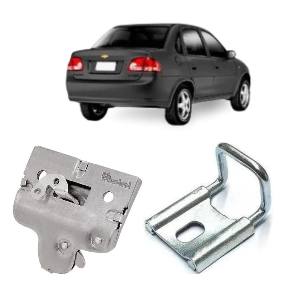 Fechadura E Batente Porta Malas Corsa Sedan Classic Todos [F103]
