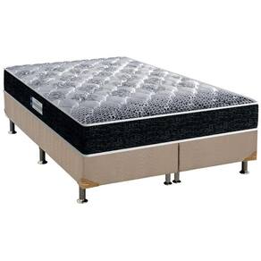 Cama Box Queen: Colchão Espuma D33 Probel /EP Anatômico Advanced Tech1500 + Base CRC Suede Clean(158x198)