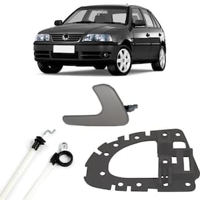 Kit Cabo Aciona Suporte E Fechadura Port Diant Dir Gol G3 [F103]