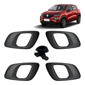 Kit 4 Maçaneta Interna Gatilho Puxador Kwid 2017 2018 2019 - UN / 4 [F103]