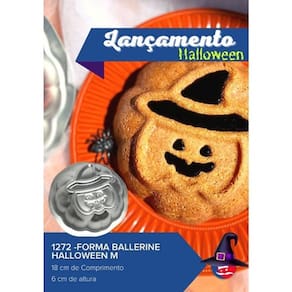 FORMA CAPARROZ HALLOWEN MÉDIA 1272 - LANÇAMENTO 18cm