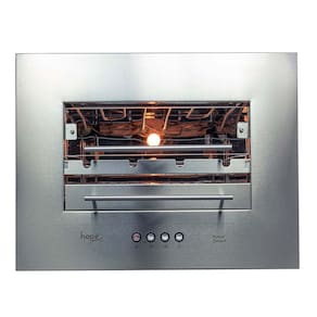 Churrasqueira de Alvenaria Elétrica Rotativa de 42x52cm Aço Inox Roast Smart 04 127V - Hope