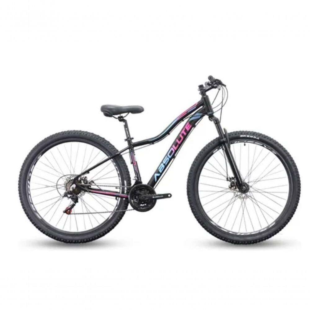 Bicicleta Aro 29 Absolute 21v Câmbio Importado Preto Rosa