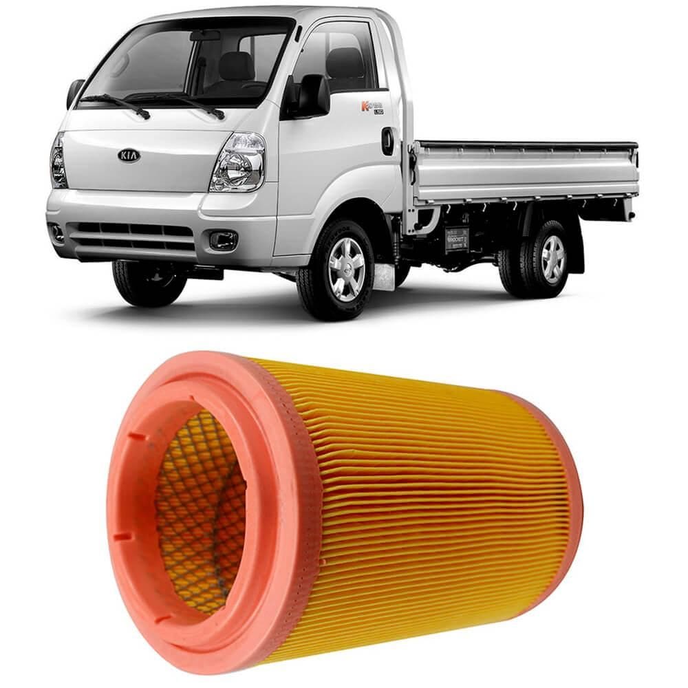 Filtro Ar Bongo 2.5 8V 2007 a 2012 Mahle LX2689