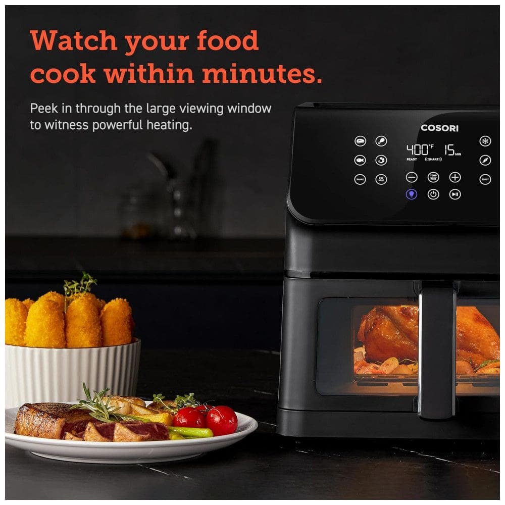 Fritadeira Elétrica Air Fryer 6L com Janela | Casas Bahia
