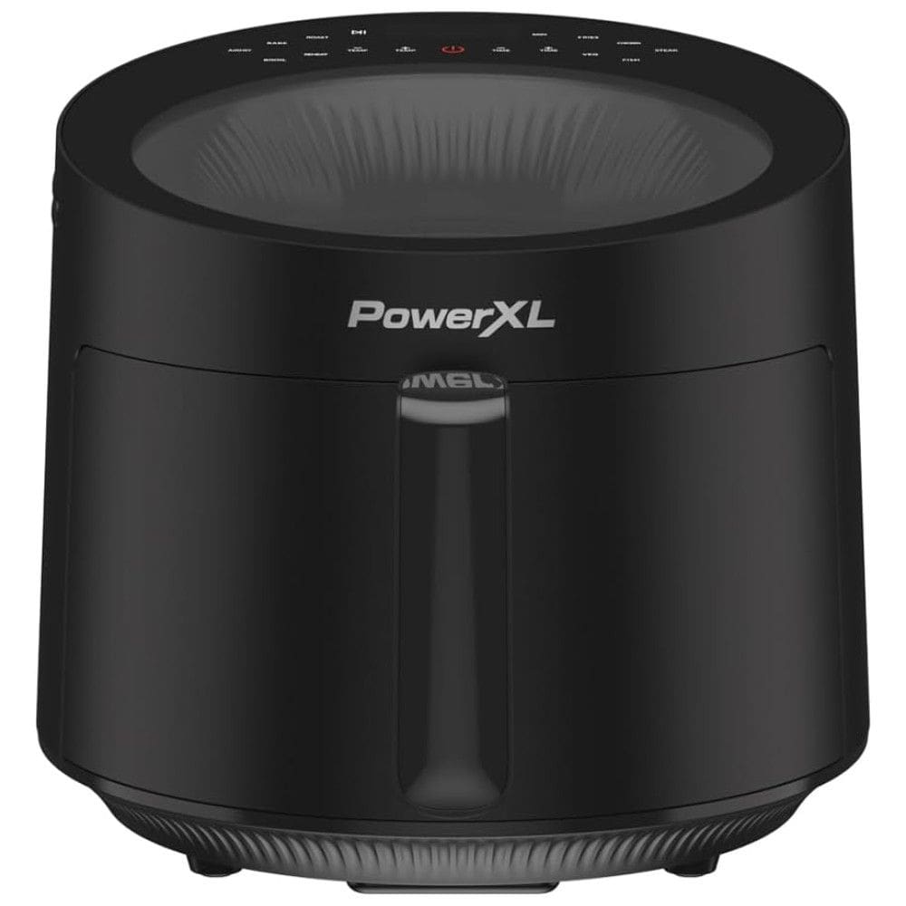Fritadeira Elétrica Air Fryer 5L com Desligamento Automático e 12 Funções Predefinidas, 1500W, PowerXL, Preta