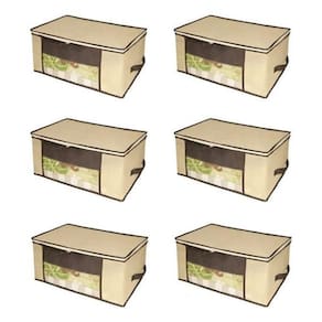 Organizador Guarda Roupa Multiuso Kit 6X Unidades 45X45X20Cm