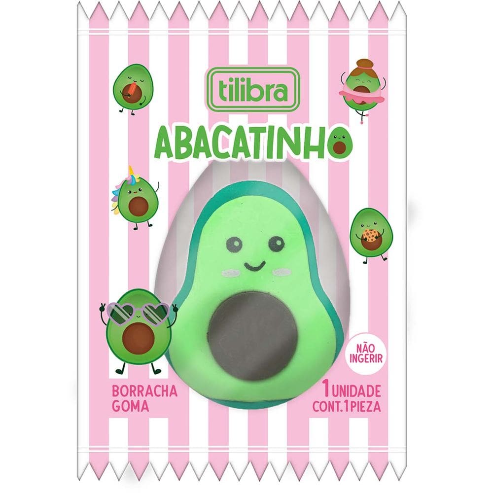 Borracha Abacatinho Tilibra