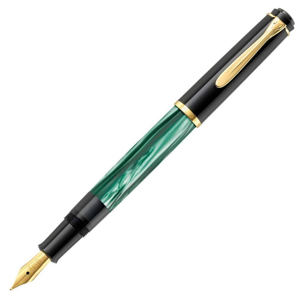 Caneta Tinteiro Pelikan Classic M200 Verde Marmorizado