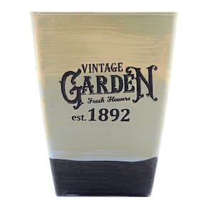 Kit 10 Mini Vasos De Planta Cachepot Estampados Decorados 16cm