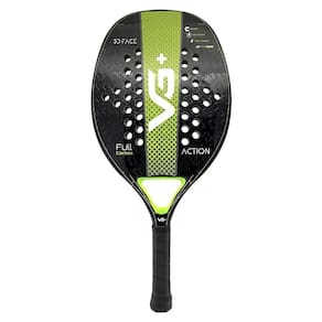 Raquete De Beach Tennis Action Full Carbon Verde Vg Plus