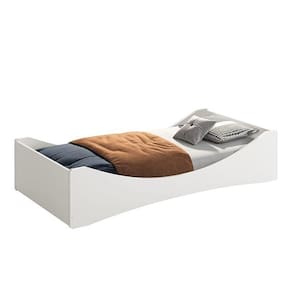 Cama Evolutiva 2 Em 1 Luna Branco Fosco - Reller Móveis Branco Fosco
