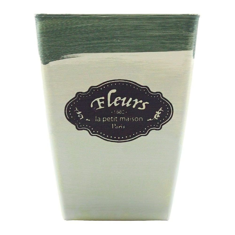 Kit 2 Mini Vasos De Planta Cachepot Estampados Decorados 16cm