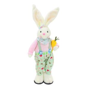 Coelho De Páscoa Decoração Enfeite Coelhinho 48cm