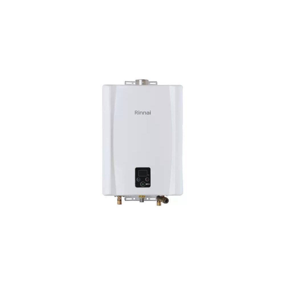 Aquecedor A Gás Rinnai Digital 21 Litros E210 Fec Gn Branco