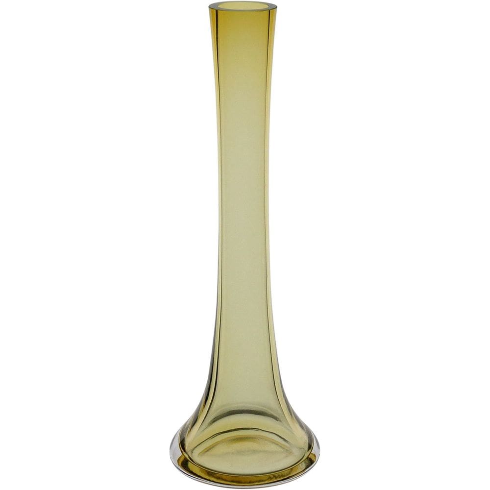 Vaso Decorativo Enfeite Casa Tubo Home&co Vidro 25x8x8 Verde