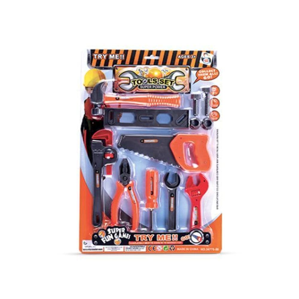 Kit Ferramentas Brinquedo Menino Infantil Completo 12 Peças
