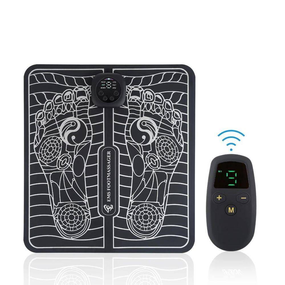 Massageador De Pés Ems Preto Magnético Com Garantia +